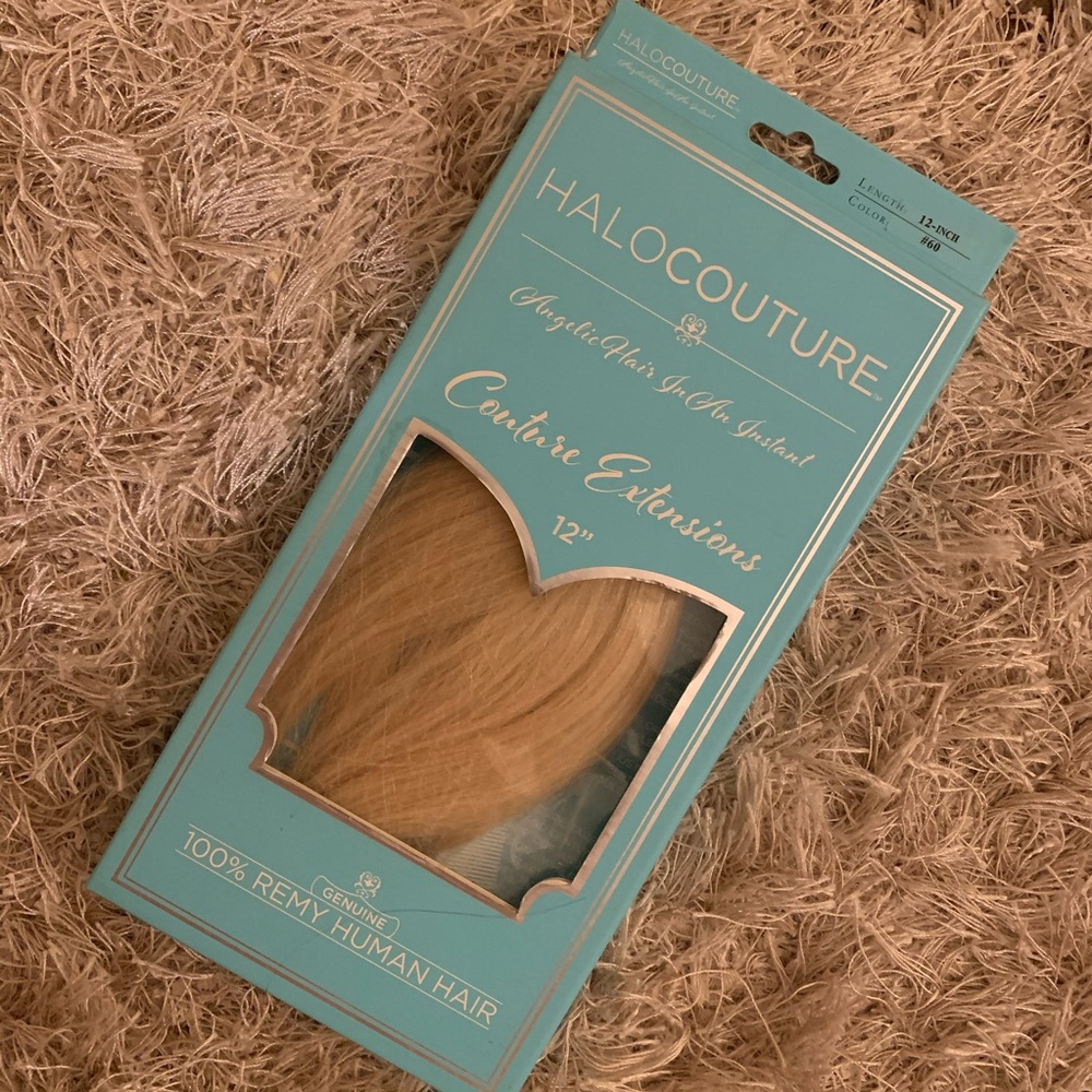 ❤️SOLD❤️ HALOCOUTURE Hair Extensions 12” #60
